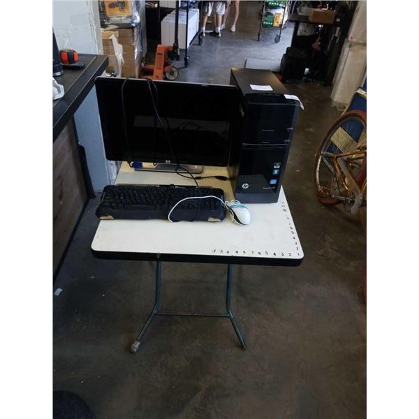 HP TOWER 3RD GEN,  WITH WINDOWS 10 UPDATES, NO PASSWORD, 2TB HDD, 10 GB DDR3 RAM, GPU, INCLUDES MONI