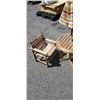Image 2 : 2 KIDS PATIO CHAIRS AND TABLE WITH UMBRELLA