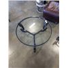 Image 2 : ROUND METAL BASE COFFEE TABLE