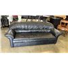 Image 1 : BLACK LEATHER SOFA