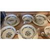 Image 2 : 10 WEDGEWOOD TEA CUPS AND 6 SAUCERS