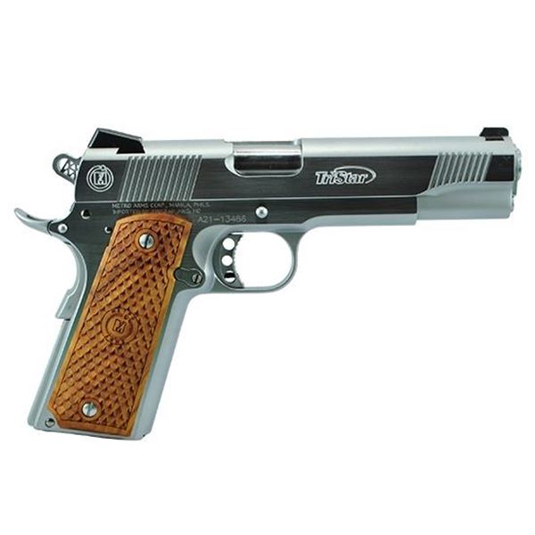 TSA AMERICAN CLASSIC II CHROME 9MM 8RD