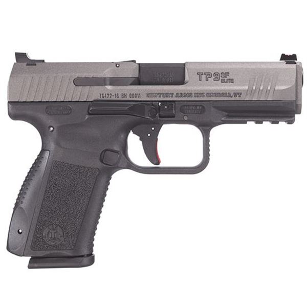CENT CANIK TP9SF ELITE 9MM 4.19" TUNGSTEN 15RD