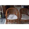 Image 2 : TEAK CAPTAINS ARM CHAIRS (PAIR)