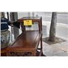 Image 2 : HARDWOOD CHINESE TELEPHONE TABLE W/OPEN WORK APRON