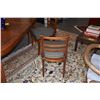 Image 6 : ROSEWOOD TABLE W/22" LEAF, 6 SIDE CHAIRS & 2 ARM CHAIRS (10 PCS)