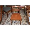 Image 7 : ROSEWOOD TABLE W/22" LEAF, 6 SIDE CHAIRS & 2 ARM CHAIRS (10 PCS)