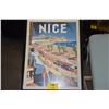 Image 2 : VINTAGE NICE ITALY TRAVEL POSTER (25 3/4" X 33 1/2")
