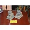 Image 1 : STONE FOO DOGS (PAIR)