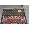 Image 2 : USHAK TRIBAL KILIM (29 1/2" X 60")