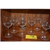 Image 1 : RIEDEL CRYSTAL STEMWARE (8 PCS)