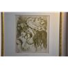 Image 2 : FRAMED REPRODUCTION LITHOGRAPH AFTER THE ORIGINAL RENOIR, "CHAPEACE E'PINGLE" (19 3/4" X 23 2/3")