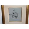 Image 2 : FRAMED LITHOGRAPH ON PAPER (19 1/4" X 23 1/4")