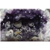 Image 2 : LARGE AMETHYST TUBE GEODE (12 1/4")