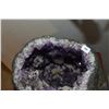 Image 3 : LARGE AMETHYST TUBE GEODE (12 1/4")