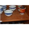 Image 2 : MIXED LOT: TEAPOT, CUPS, VASE & PLATES (13 PCS)