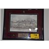 Image 1 : FRAMED COLOR PRINT, HEIDELBERG GERMANY, NCO'S FELLOWSHIP ASSOCIATION (21 1/4" X 17 1/2")