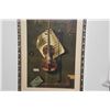 Image 2 : FRAMED LITHOGRAPH, "THE VIOLIN" (21" X 28 1/4")