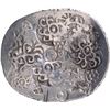 Image 2 : Kashi Janapada Silver Punch Marked Vimshatika Scyphate shape Coin of Archaic period.