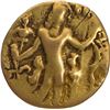 Image 1 : Gold Dinar Coin of Chandragupta II of Gupta Dynasty of Archer type with King Reverse Faced type.