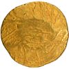 Image 2 : Punch Marked Gold Padmatanka Coin of Bhillamadeva V of Yadavas of Devagiri.