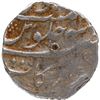 Image 2 : Arkat Mint Silver Rupee AH 1125 year left side at top line of Farrukhsiyar Coin.