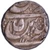 Image 3 : Rare CIS-Patiala, Sahib Singh Sahrind Mint  Silver Rupee Coin of  AH (1)206.