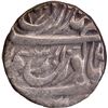 Image 2 : CIS-Patiala, Karam Singh Sahrind Mint Silver Rupee Coin with Flower, Crescent and Cross symbol as mi