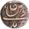 Image 3 : Rare CIS-Patiala, Karam Singh Sahrind Mint Silver Rupee Coin with Trident and Cross symbol as mint m