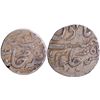 Image 2 : Indo French Surat, Set of 2 Coins Silver Half Rupee & Rupee, 55 & 52 RY In the name of Shah Alam II,