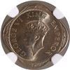 Image 2 : Very Rare NGC MS 65 Graded Cupro Nickel Half Anna Coin of King George VI of Bombay Mint of 1946.