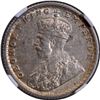 Image 2 : Rare King George V of Silver Quarter Rupee Coin of Calcutta Mint of 1915.