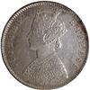 Image 2 : Extremely Rare Silver Half Rupee Coin of Victoria Empress of Calcutta Mint of 1885.