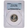 Image 3 : Extremely Rare Top Pop Proof Silver Half Rupee Coin of King George V of Bombay Mint of 1936.