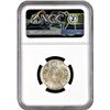 Image 4 : Rare NGC MS 64 Silver Half Rupee Coin of King George VI of Calcutta Mint of 1940.