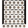 Image 2 : King George V Different Years Silver Half Rupee Thirty-One Coins Collection of Calcutta and Bombay M