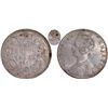 Image 1 : Very Rare Silver One Rupee Coin of Victoria Empress of Bombay Mint of 1885.