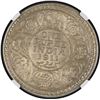 Image 1 : Very Rare NGC MS 63 Silver One Rupee Coin of King George V of Calcutta Mint of 1911.