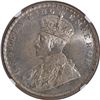 Image 2 : Extremely Rare Top Pop NGC MS 65 Silver One Rupee Coin of King George V of Calcutta Mint of 1913.