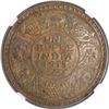 Image 1 : Scarce NGC MS 61 Graded Silver One Rupee Coin of King George V of Calcutta Mint of 1915.