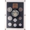 Image 1 : Very Rare Proof Set of 25th Anniversary of Independence of 1972 of Bombay Mint of Republic India.