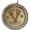 Image 2 : Extremely Rare Silver Plated Victory Medal of Pudukottai State.