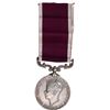 Image 1 : Silver Medal for Indian Army Long Service and Good Conduct .