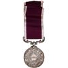 Image 2 : Silver Medal for Indian Army Long Service and Good Conduct .