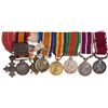 Image 1 : Group of eight British War & Service Miniature Medals.