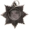 Image 2 : Extremely Rare Star Medal made of Silver and Bronze of Azad Hind Order.