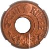 Image 1 : Copper 1 Rupee Cash Token of I G Mint - Alipore.
