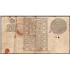 Image 2 : Calcutta Circle of One Rupee Banknote of 1917 of King George V Signed by M M S Gubbay.