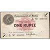 Image 1 : British India One Rupee Banknote of King George V Signed by M M S Gabbay of Universalized Circle of 