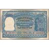 Image 1 : Rare First Issue One Hundred Rupees Banknote Signed by B Rama Rau of 1950 of Calcutta Circle.